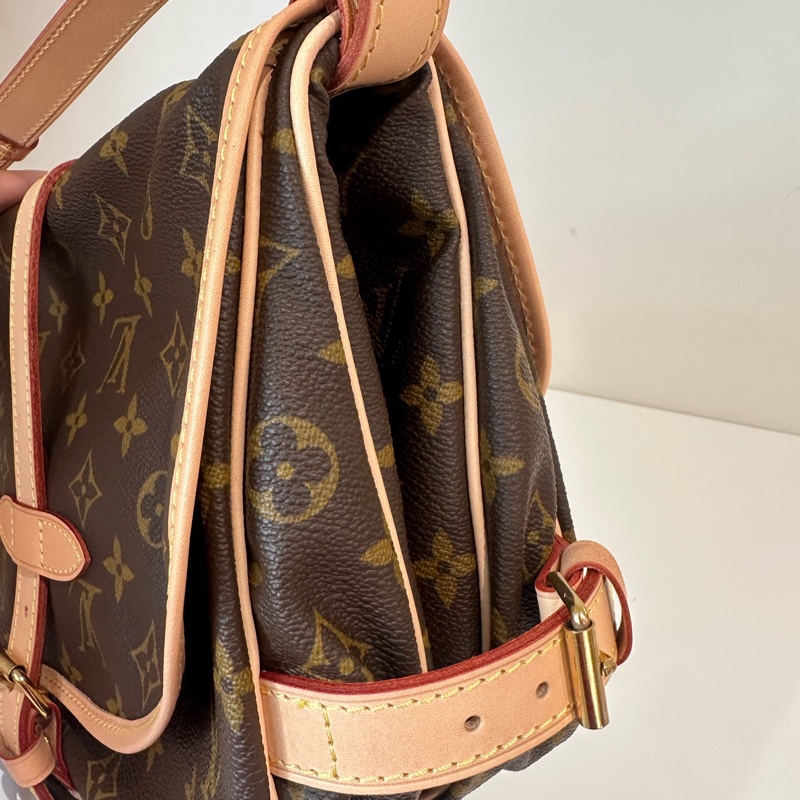 Louis Vuitton • 經典老花雙子星馬鞍包 小號-6