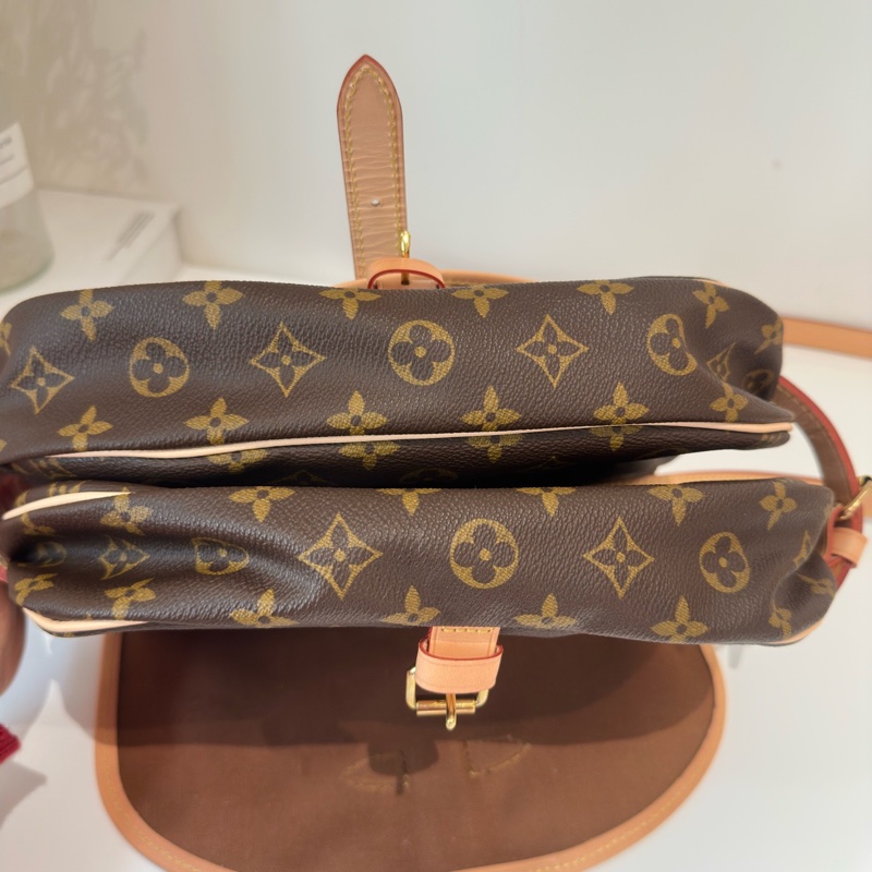 Louis Vuitton • 經典老花雙子星馬鞍包 小號-9