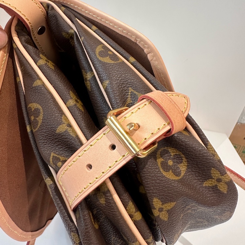 Louis Vuitton • 經典老花雙子星馬鞍包 小號-10