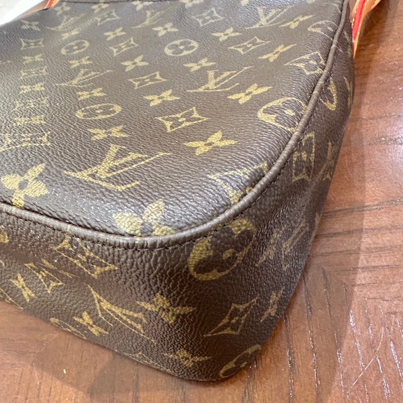 Louis Vuitton • Looping經典老花翻蓋肩背包 中號-4