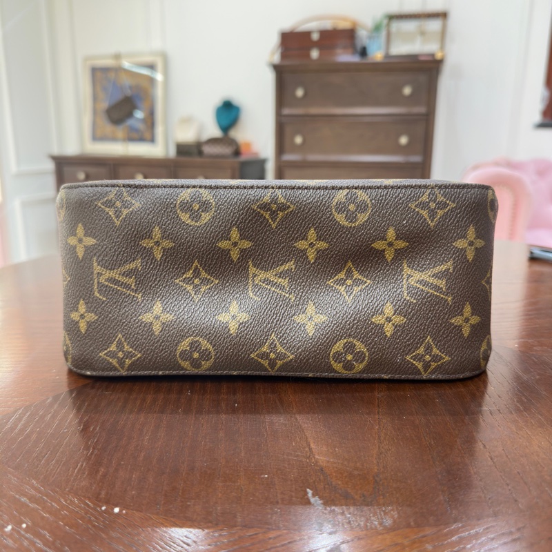 Louis Vuitton • Looping經典老花翻蓋肩背包 中號-5