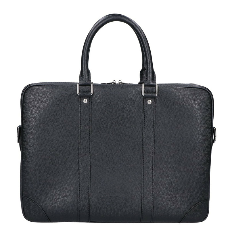 路易威登 (LOUIS VUITTON) Taiga Noir M30925 Porte-Documents Voyage 商務公事包 - 黑色 男士-2