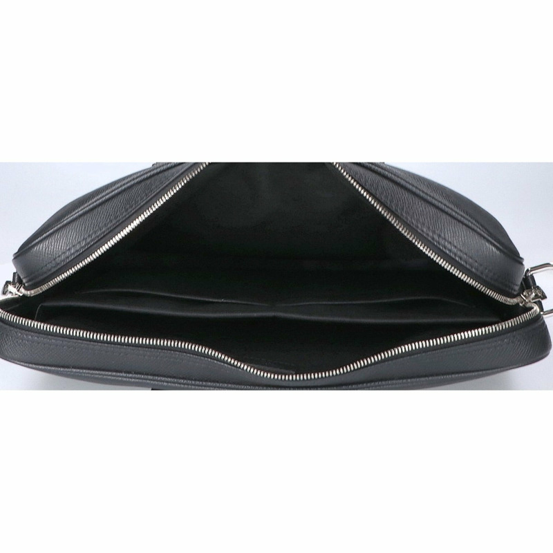 路易威登 (LOUIS VUITTON) Taiga Noir M30925 Porte-Documents Voyage 商務公事包 - 黑色 男士-5