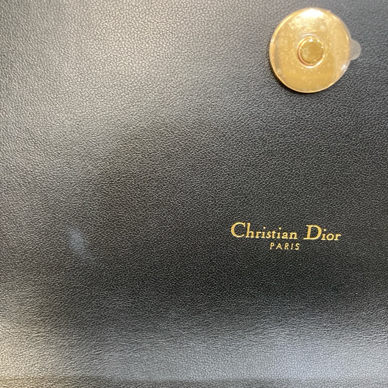 迪奧DIOR CARO WOC 黑金籐格紋小牛皮斜背包 S5134UWHC 絕美復古CD釦爆款天菜 🖤-13