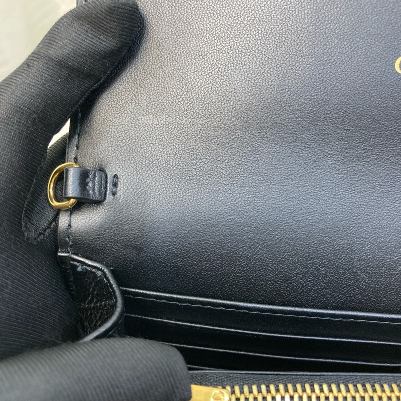 迪奧DIOR CARO WOC 黑金籐格紋小牛皮斜背包 S5134UWHC 絕美復古CD釦爆款天菜 🖤-15