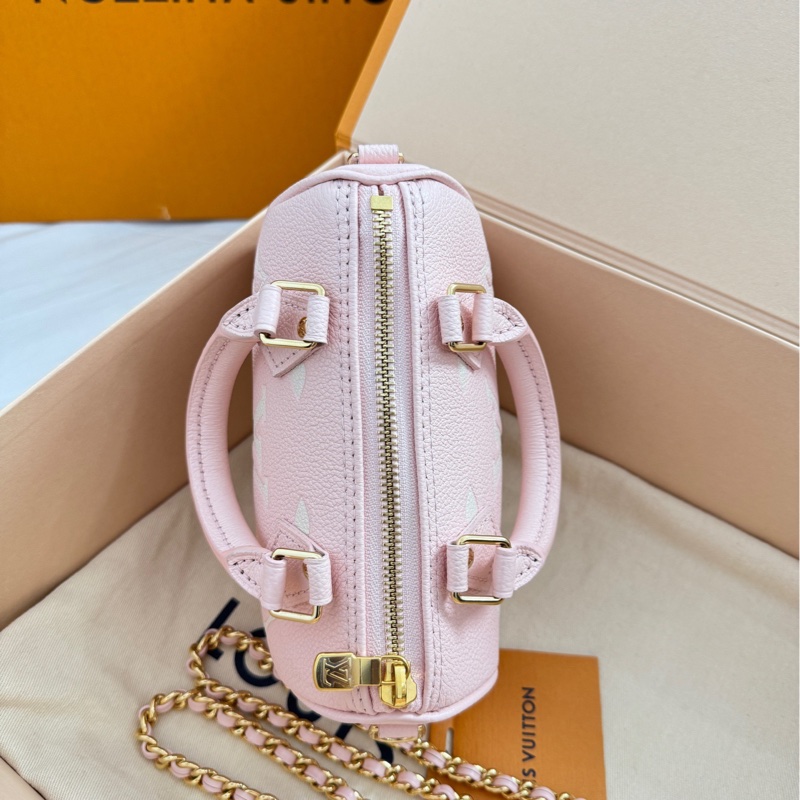 全新全配🈶2025年底購證❤️ lv #speedy #nano #草莓牛奶 #櫻花粉-10