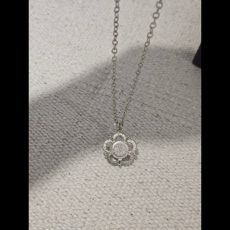 Chanel 香奈兒 復古山茶花珍珠項鍊-3