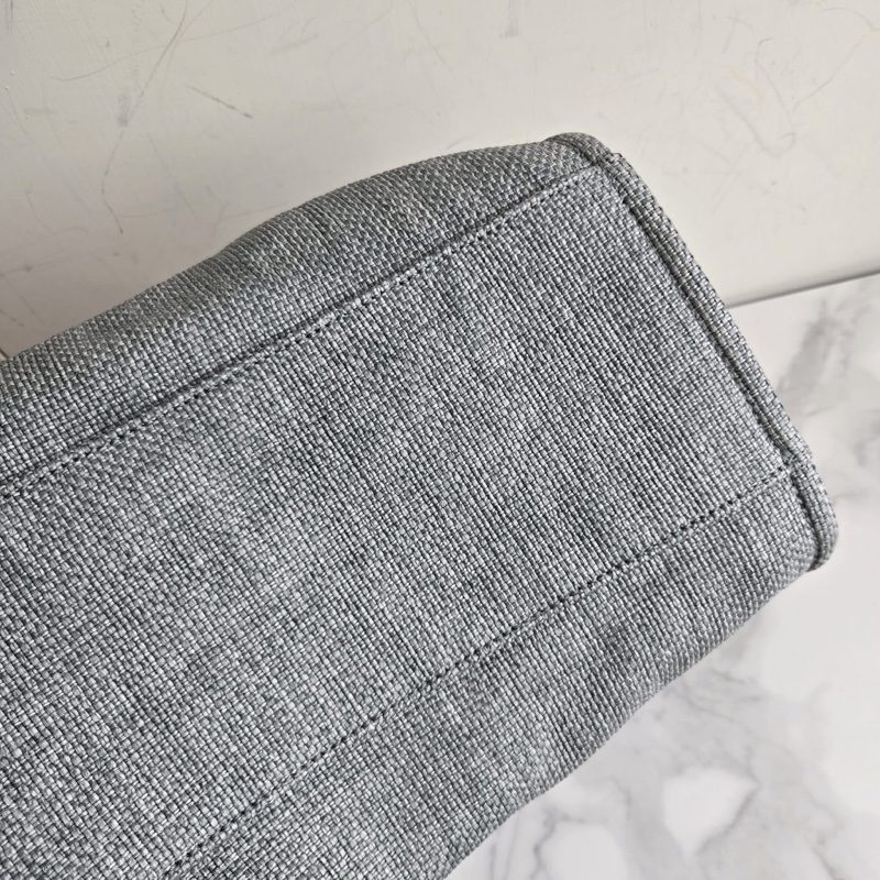 全新全配❤️ 香奈兒 #沙灘包 #霧霾灰 #托特包 #藍灰色-7