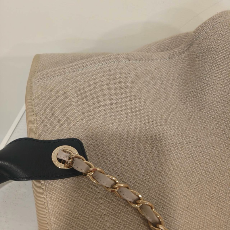 閒置全配❤️晶片款❤️ #香奈兒 #沙灘包 #熊貓 #托特包-9