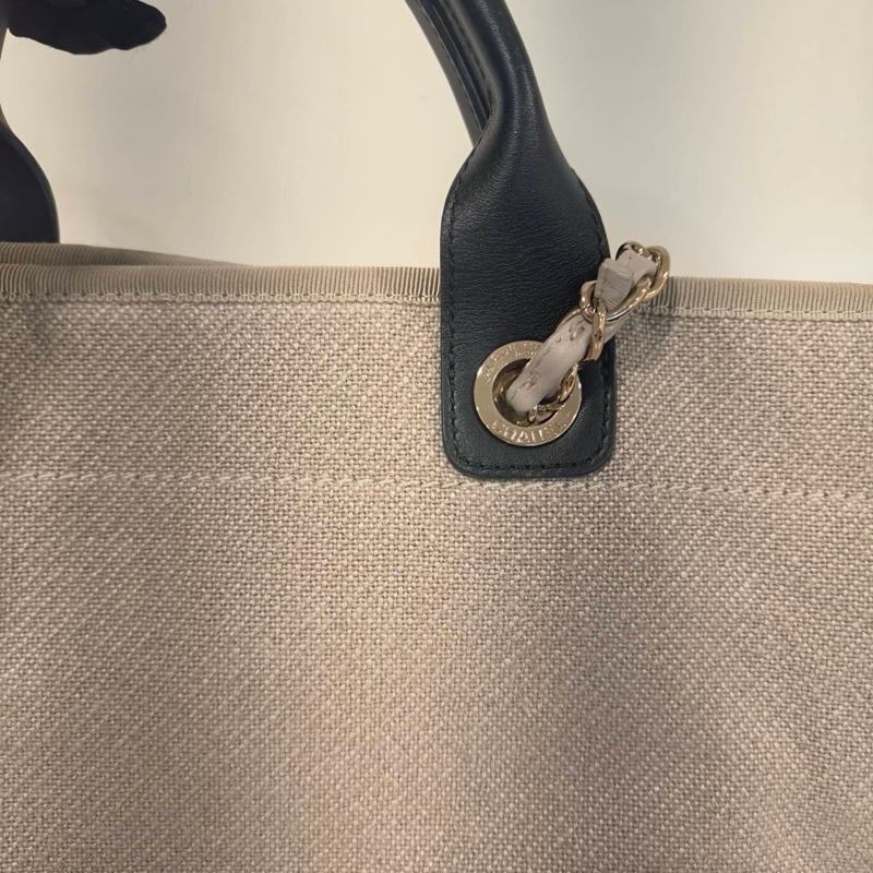 閒置全配❤️晶片款❤️ #香奈兒 #沙灘包 #熊貓 #托特包-17