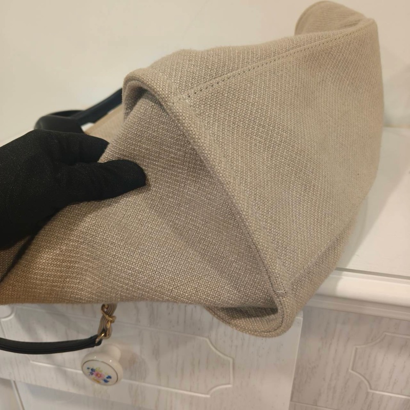 閒置全配❤️晶片款❤️ #香奈兒 #沙灘包 #熊貓 #托特包-23