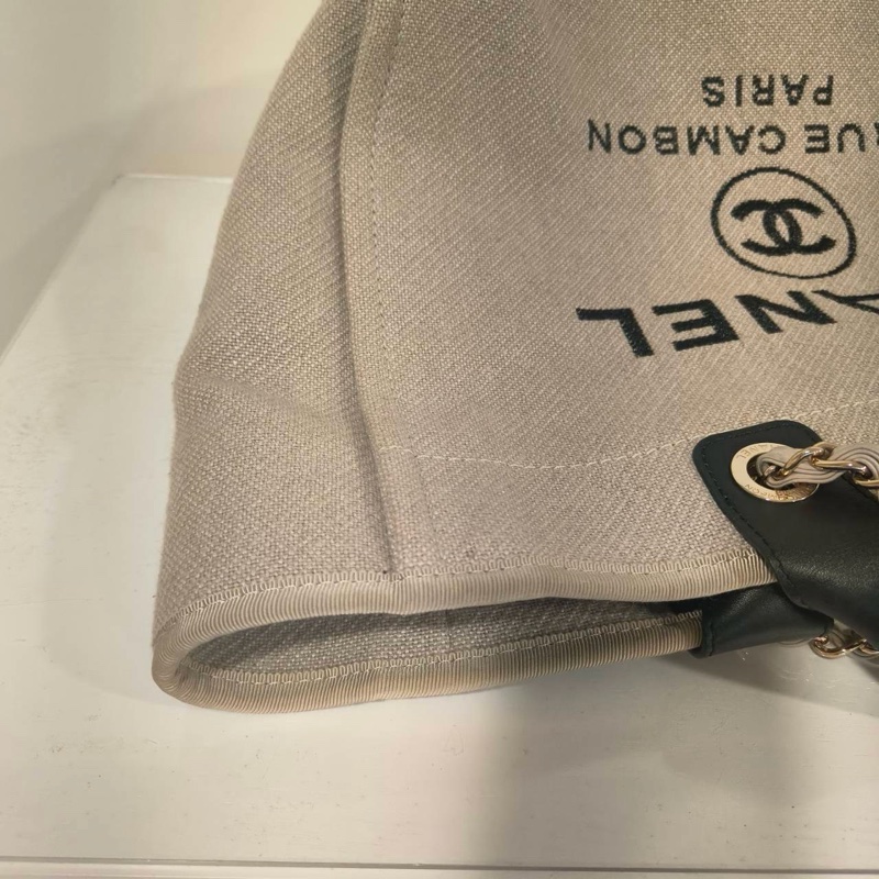 閒置全配❤️晶片款❤️ #香奈兒 #沙灘包 #熊貓 #托特包-28