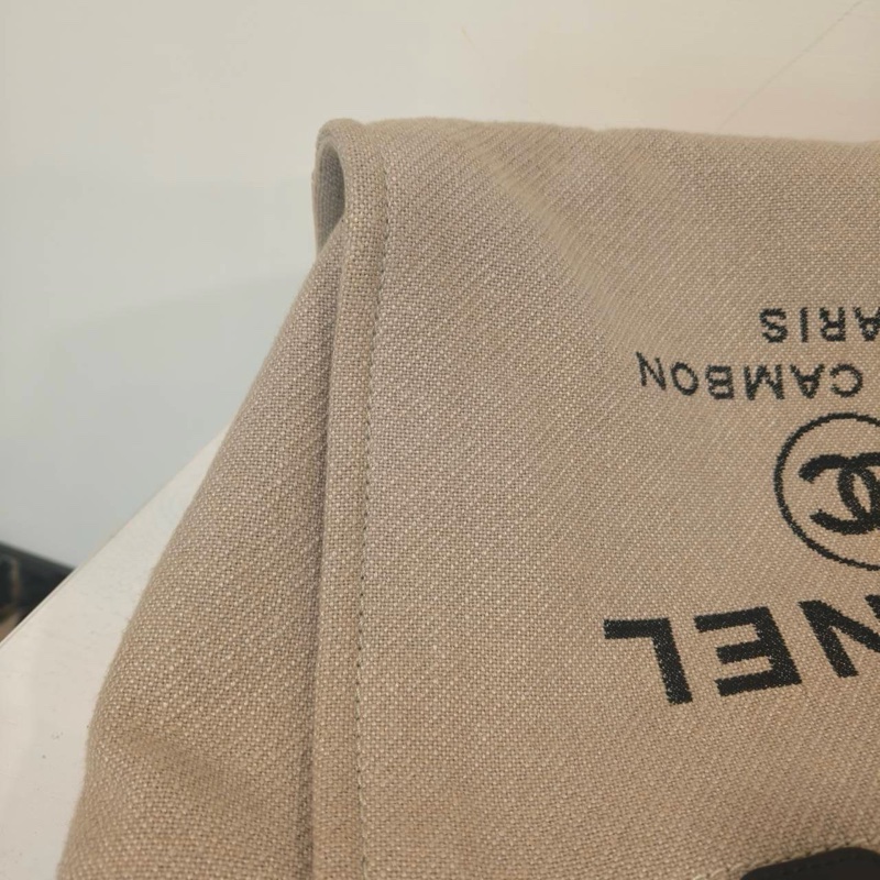 閒置全配❤️晶片款❤️ #香奈兒 #沙灘包 #熊貓 #托特包-29