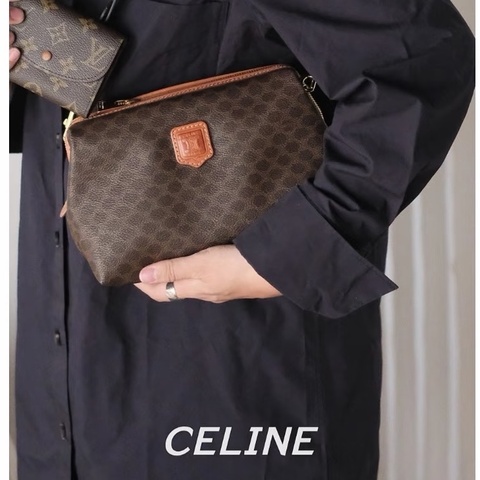 Celine • 經典老花凱旋門雲朵包 中號