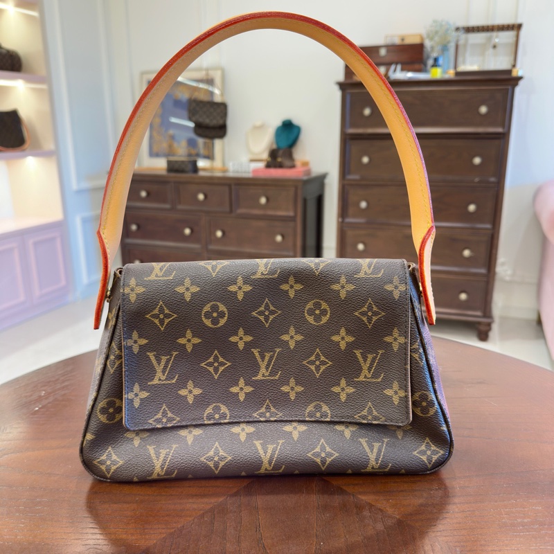 Louis Vuitton • Looping 經典老花翻蓋腋下包 小號-3