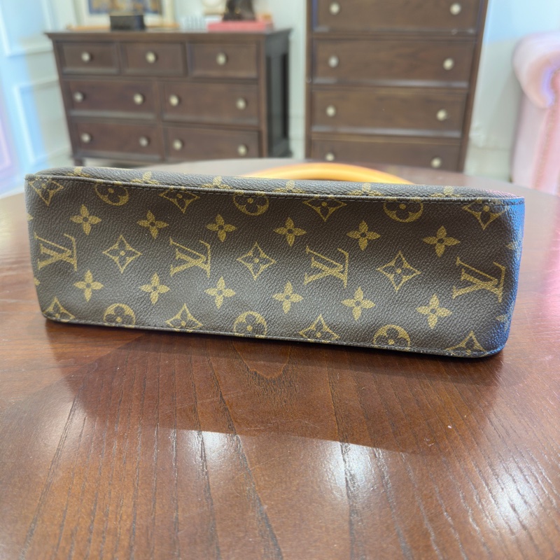 Louis Vuitton • Looping 經典老花翻蓋腋下包 小號-6