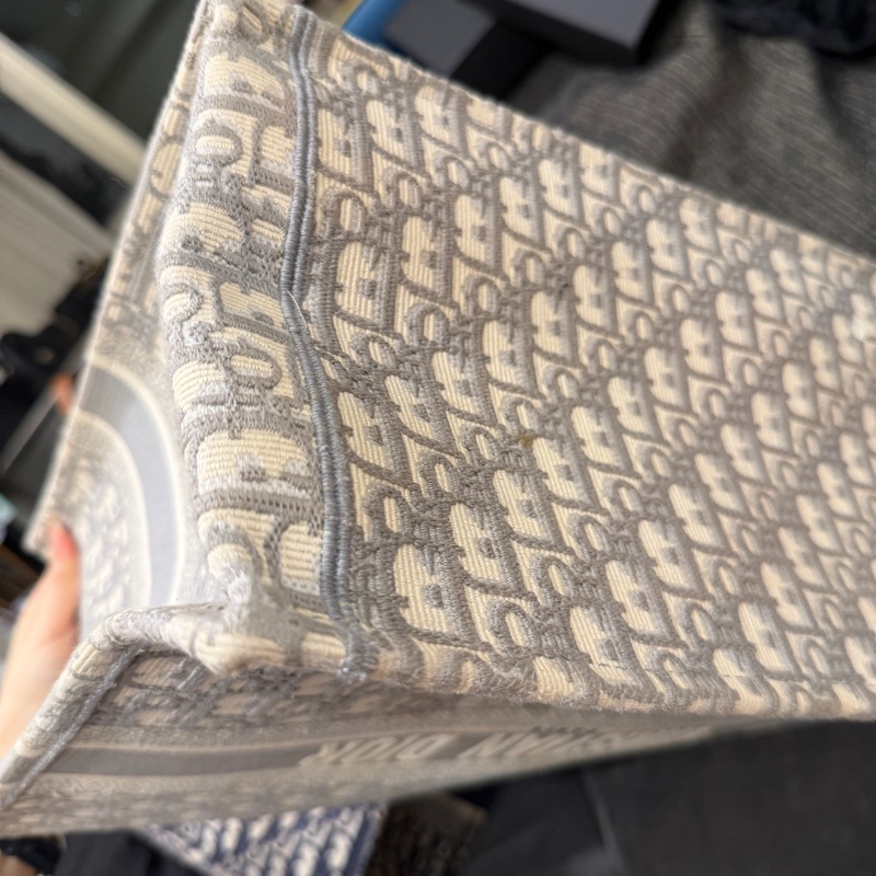 🈶購證❤️ #dior #托特 #booktote #老花 #灰色-9