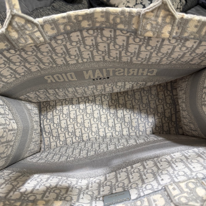 🈶購證❤️ #dior #托特 #booktote #老花 #灰色-12