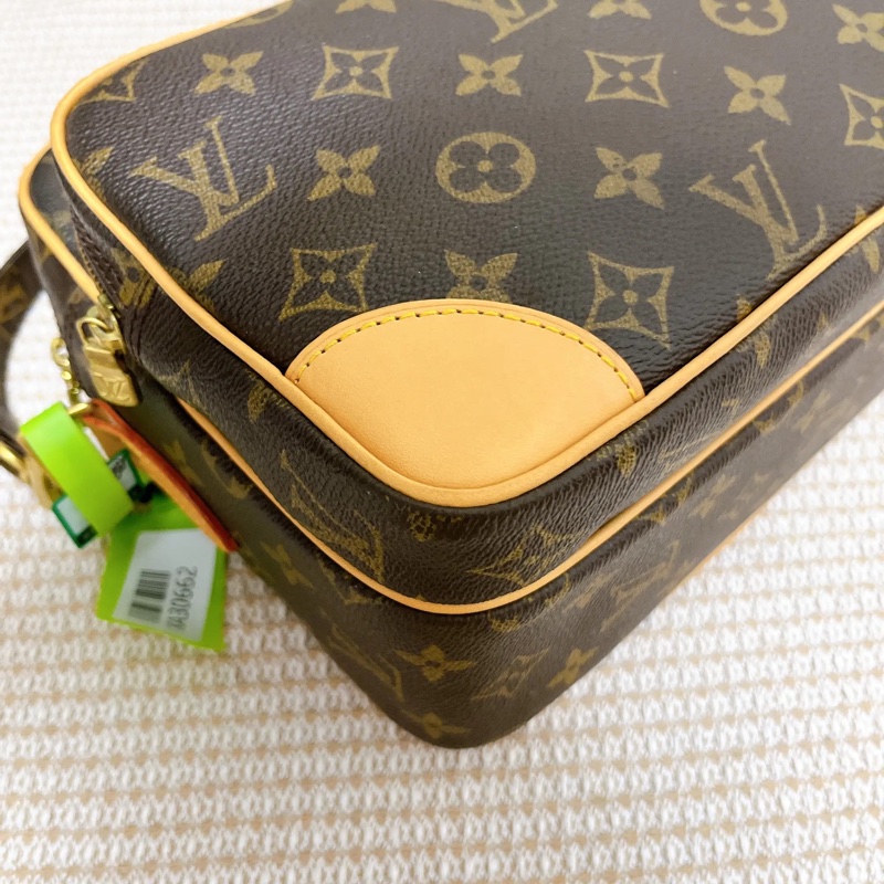 Louis Vuitton •經典老花雙層相機包 專櫃復刻同款-7