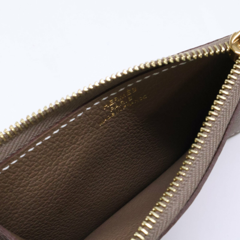 愛馬仕 Constance 纖薄錢包/腰包/腰包，灰褐色，金色五金，成色極佳，B 印記，Epsom 小牛皮，女士款。-8