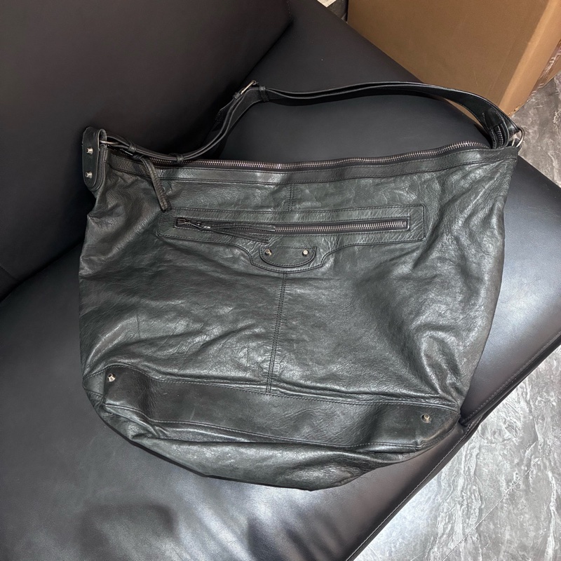 Balenciaga • 經典Maxi超大號Hobo機車包-1