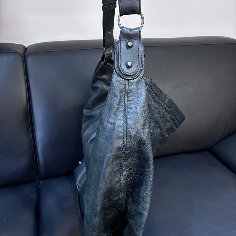 Balenciaga • 經典Maxi超大號Hobo機車包-4