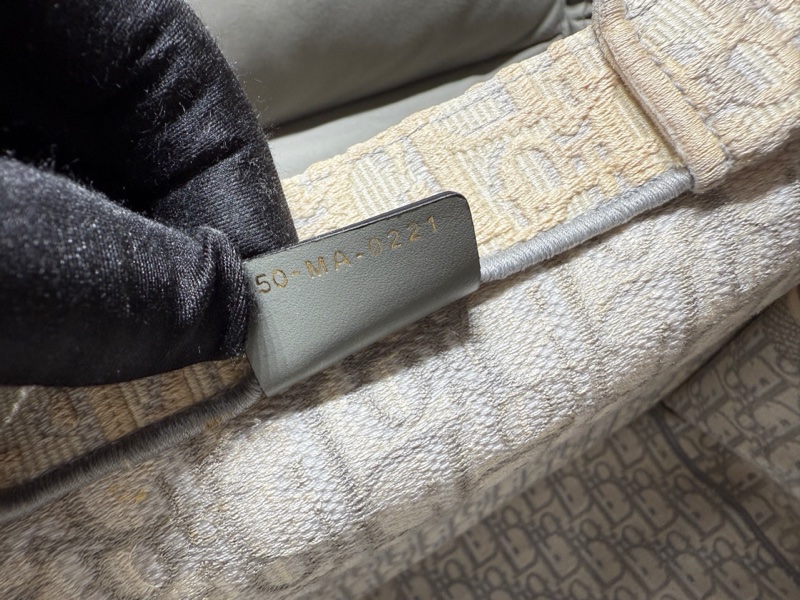 Dior • Book Tote 灰色刺繡托特 大號-9