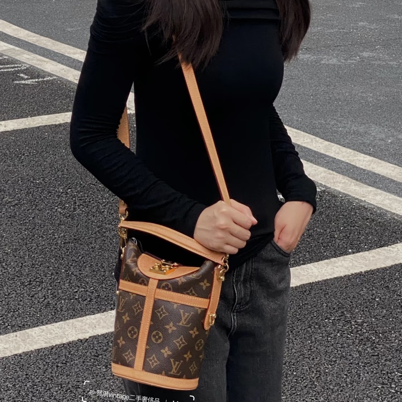 Louis Vuitton • 經典老花 Duffle 薯條包 大號-4