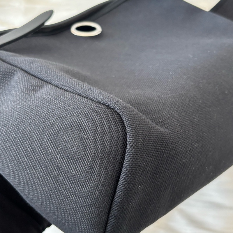 🈶23年購證❤️ 愛馬仕 #herbag31 #黑銀 #zip #帆布-9