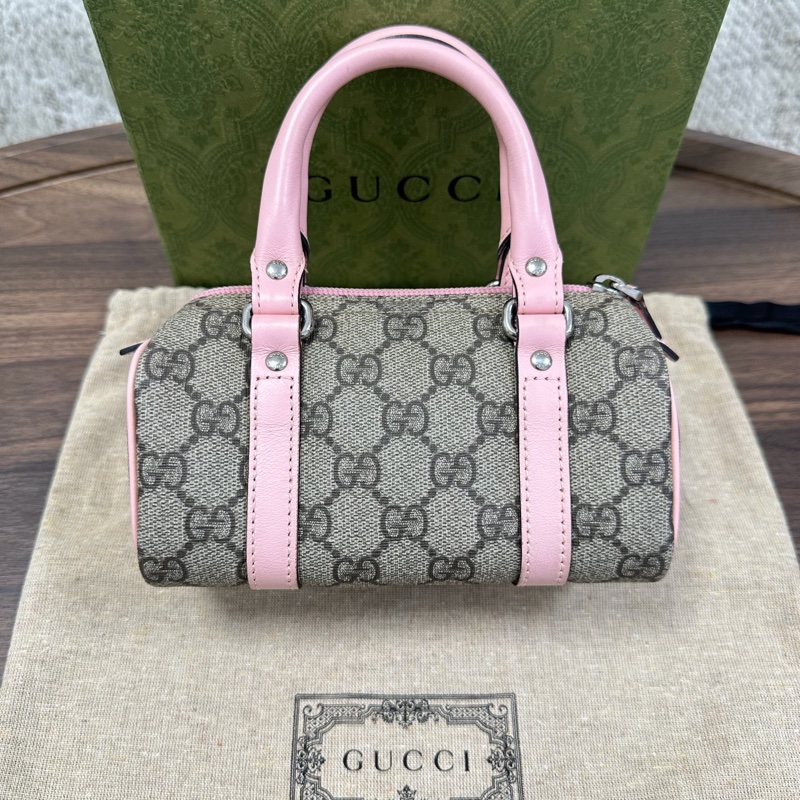 Gucci • 經典老花拼皮 Mini Speedy-2