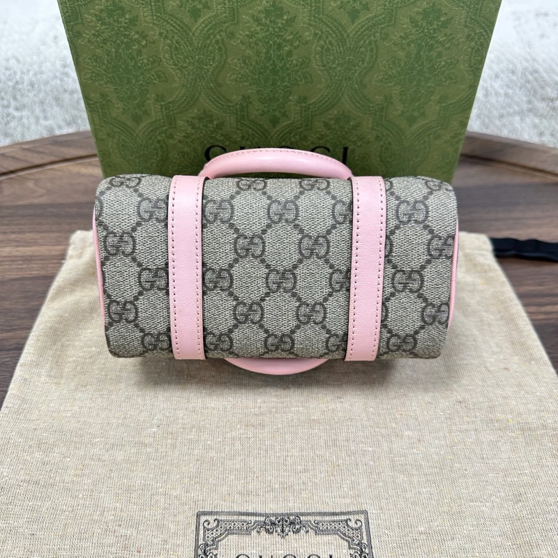 Gucci • 經典老花拼皮 Mini Speedy-4