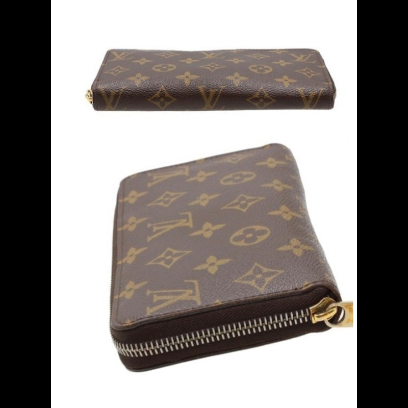 日本二手／LV／拉鏈錢包／零錢袋+8卡+3鈔層-7