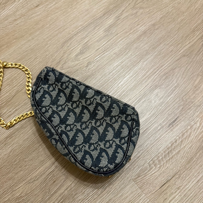 瑞奇二手精品 Dior 滿版 化妝包 側背包-4