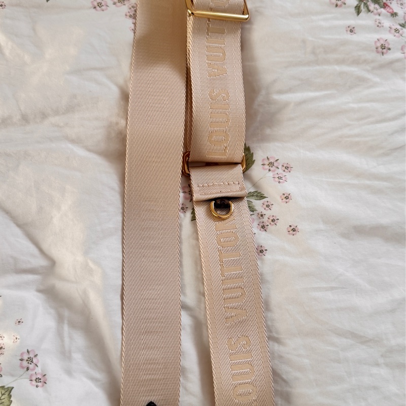 全新LV 可調節布面織紋背帶-0