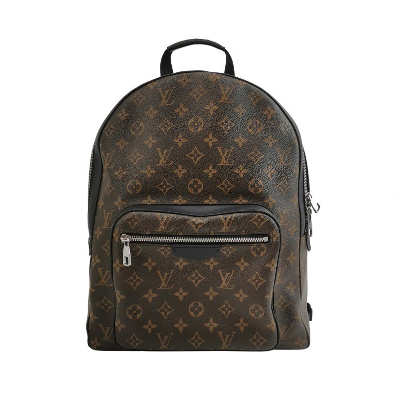 Louis Vuitton (LV) Josh牛皮Monogram印花雙肩包-0