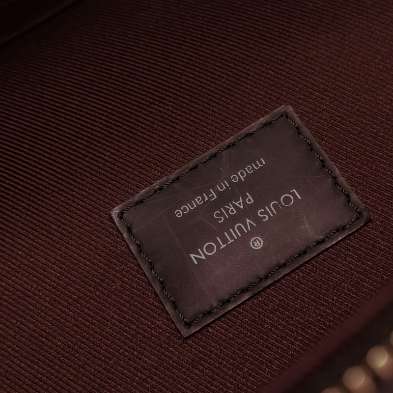 Louis Vuitton (LV) Josh牛皮Monogram印花雙肩包-9