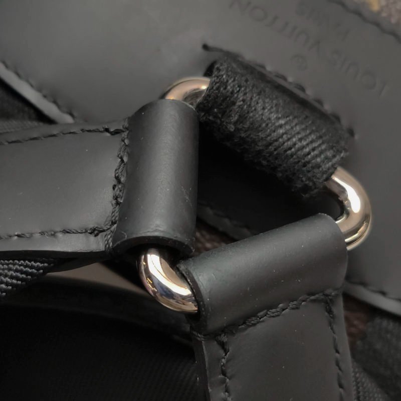 Louis Vuitton (LV) Josh牛皮Monogram印花雙肩包-12