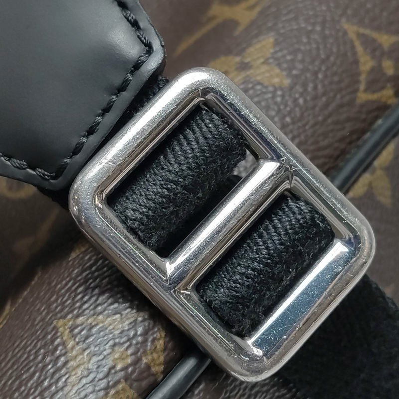 Louis Vuitton (LV) Josh牛皮Monogram印花雙肩包-15