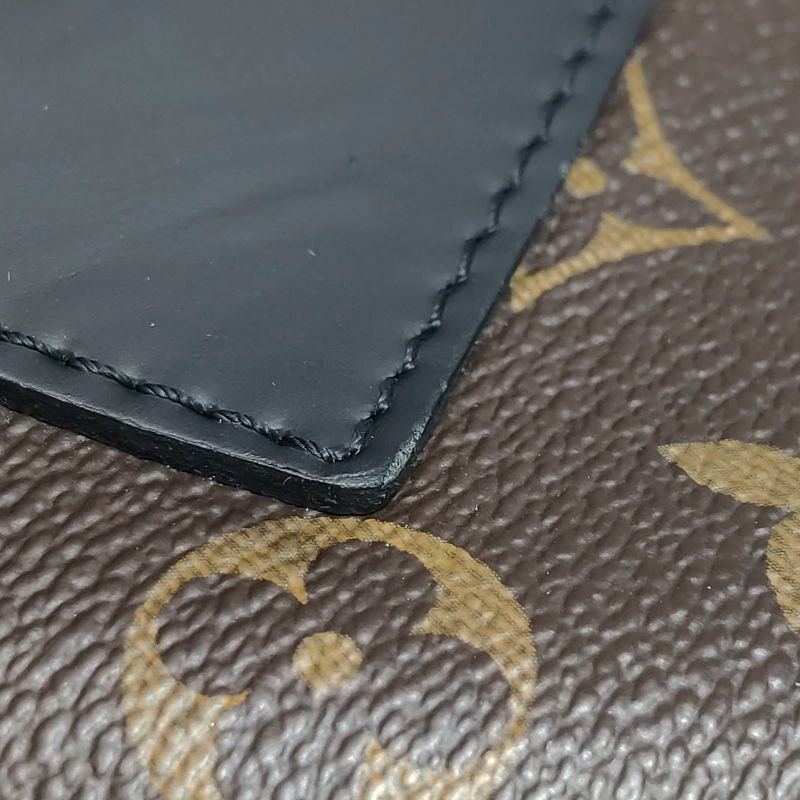 Louis Vuitton (LV) Josh牛皮Monogram印花雙肩包-18