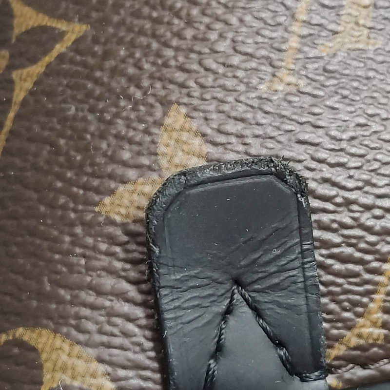 Louis Vuitton (LV) Josh牛皮Monogram印花雙肩包-19