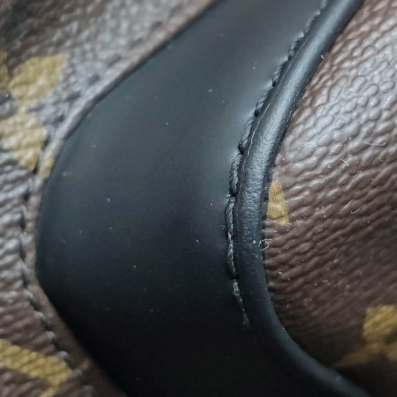 Louis Vuitton (LV) Josh牛皮Monogram印花雙肩包-21