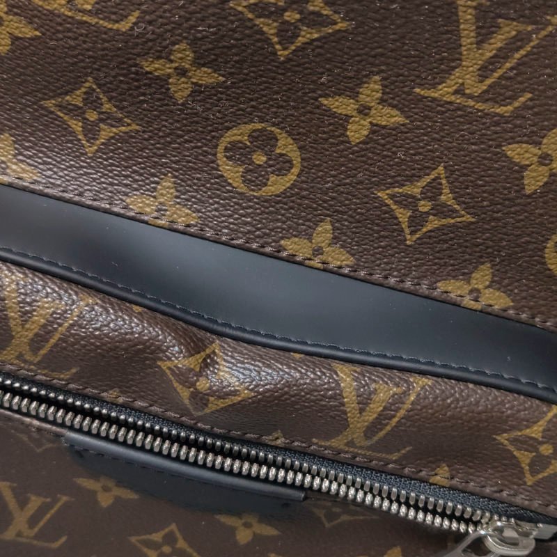 Louis Vuitton (LV) Josh牛皮Monogram印花雙肩包-27