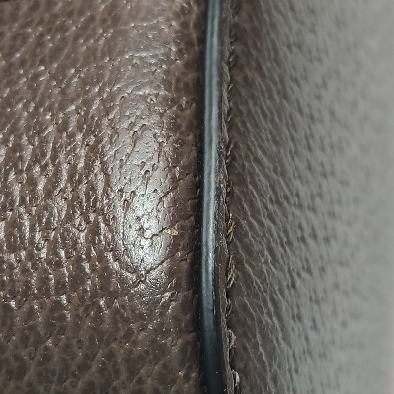 Gucci Jumbo牛皮帆布拼色雙G老花雙肩包-13