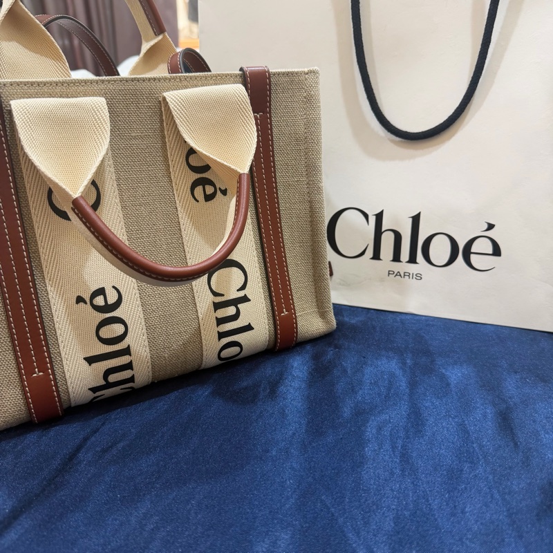 Chloé small Woody tote bag-6