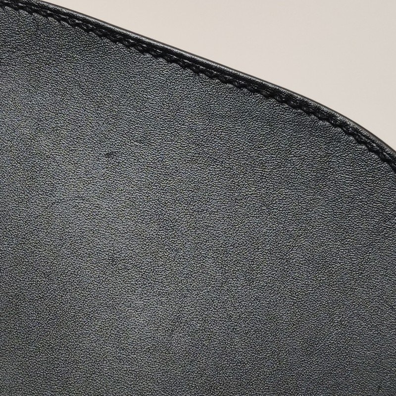 Hermes Mosaique馬賽克純色方形鎖扣馬鞍包斜挎包Tadelakt牛皮香檳金扣89黑色D刻-12