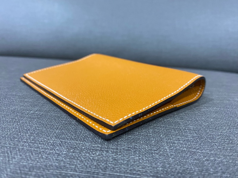 HERMES金棕色筆記本-1