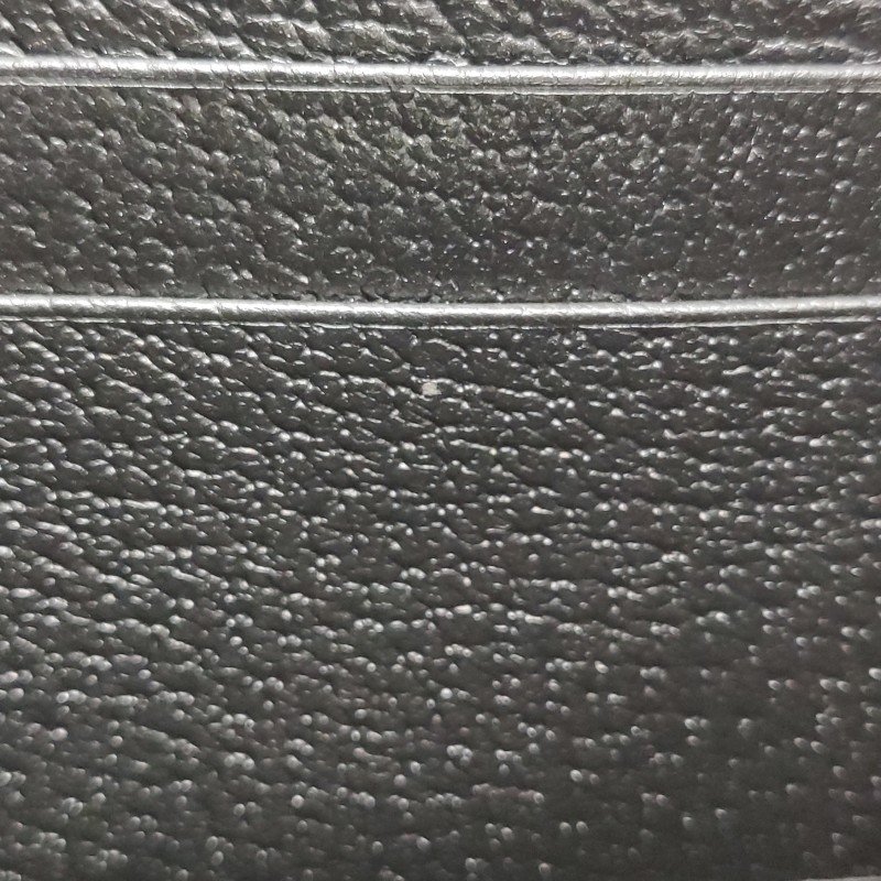 Gucci 牛皮尼龍布拼色字母Logo拉鍊錢包-7