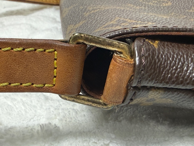 LV M51387 老花掀蓋斜背王妃包-19