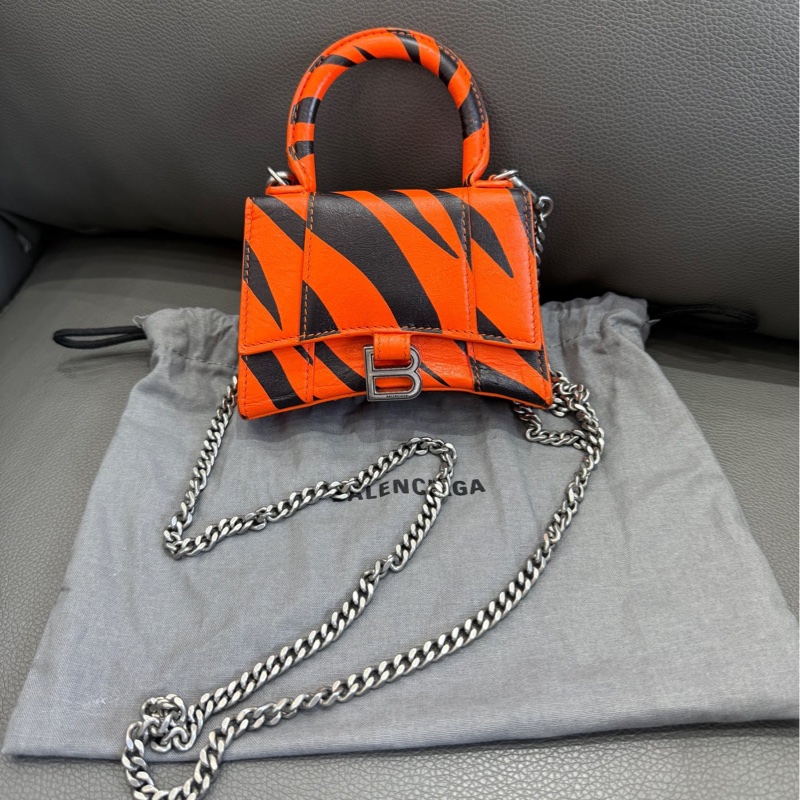 巴黎世家 虎年限定 沙漏包 超迷你 98新-0