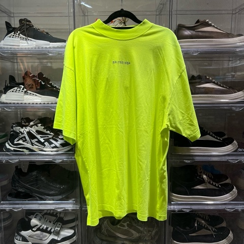 Balenciaga巴黎世家 螢光綠短袖M
